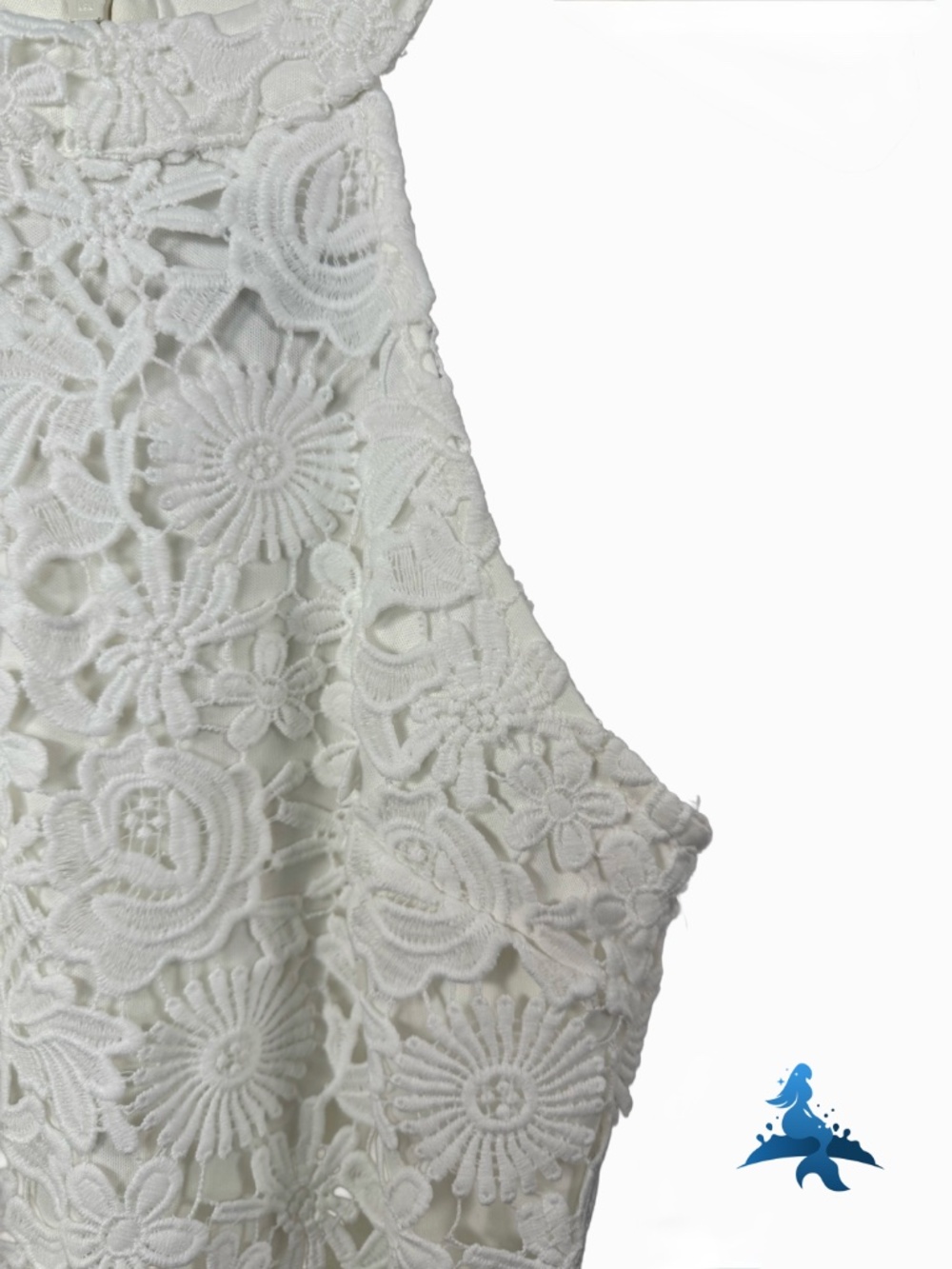 1354 NWT Lulus Love Poem Lace Mini Dress – XS – Ivory - Picture 4 of 14